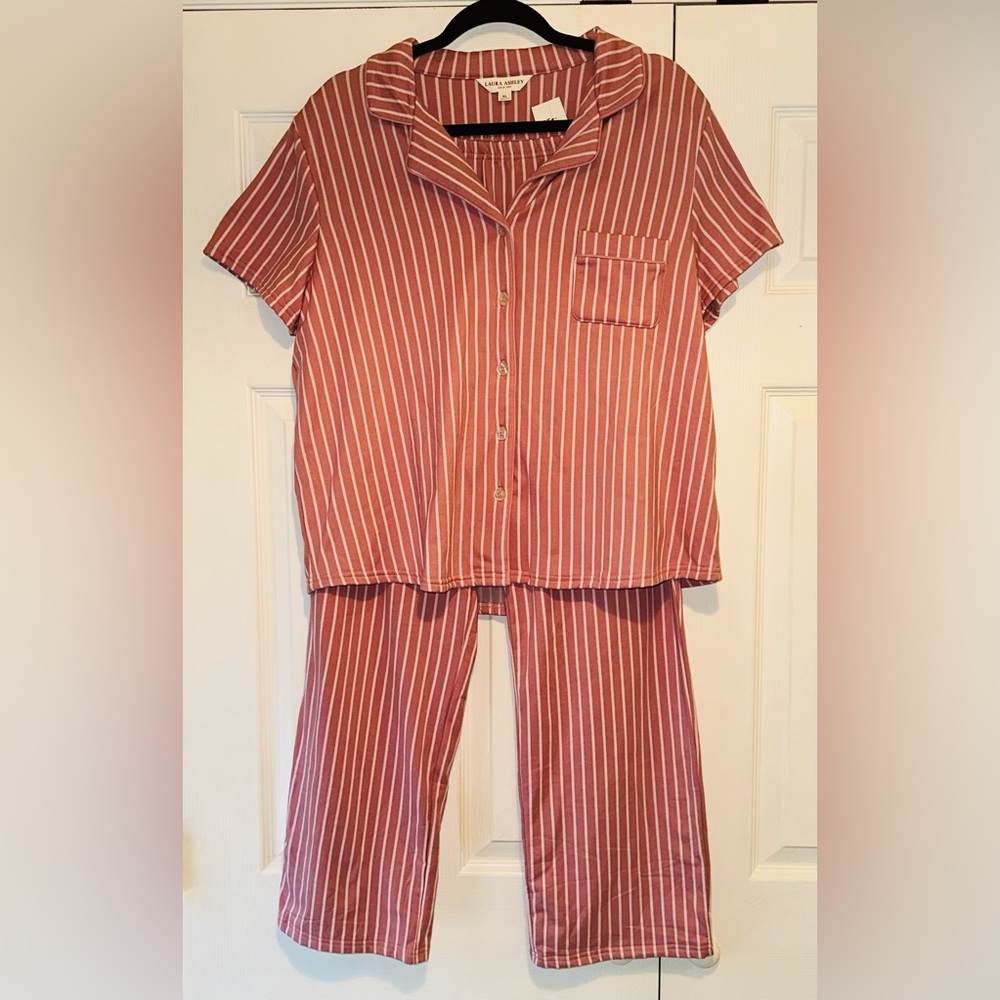 Laura Ashley NWT Two Piece Pajama Set